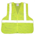 Class 2 Safety Vest w/5-Point Break-Away Safety Feature - Safety Green